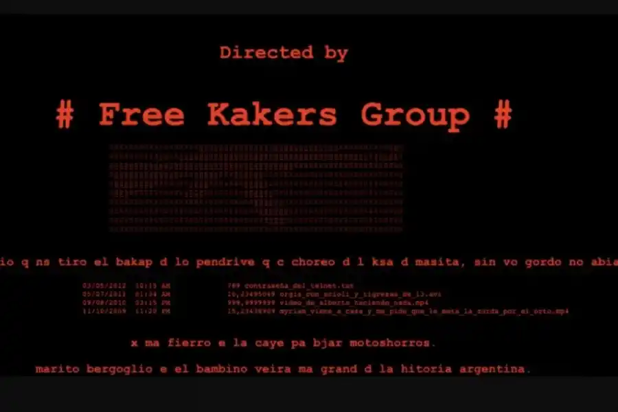 Hackearon la página web de Sergio Massa y pusieron enigmáticos mensajes