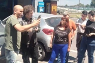 Milei fue a cargar nafta y cuestionó al gobierno por el faltante de combustible