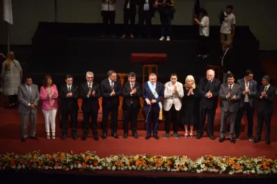 Osvaldo Jaldo tomó juramento a los integrantes de su gabinete: los designados