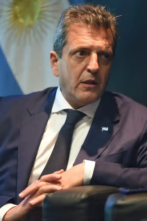 Sergio Massa, en la Legislatura. LA GACETA / JUAN PABLO SÁNCHEZ NOLI