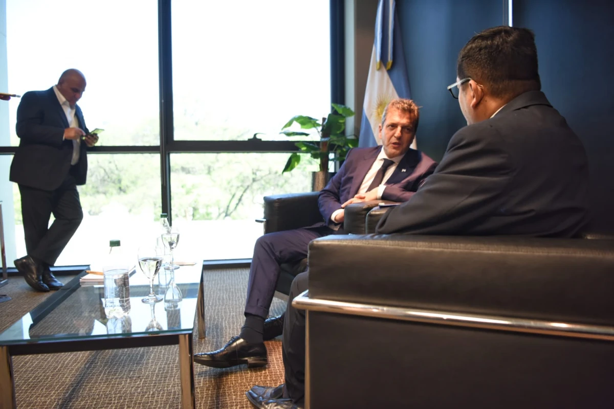 SERGIO MASSA. El ministro de Economía habló con LA GACETA en su paso por Tucumán.