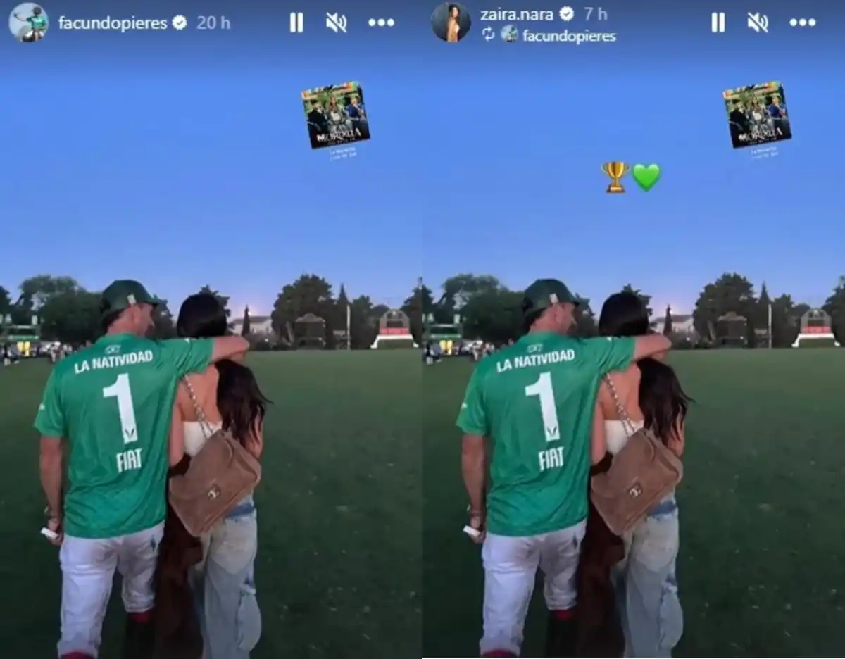 No se esconden más: la reveladora foto de Zaira Nara y Facundo Pieres