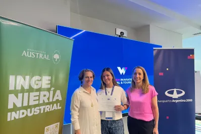 Una estudiante tucumana ganó una beca completa para el desarrollo profesional de la mujer en la industria de la aviación, viajes y turismo