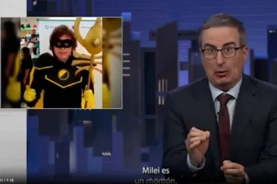 La fuerte crítica de un conductor de HBO a Javier Milei