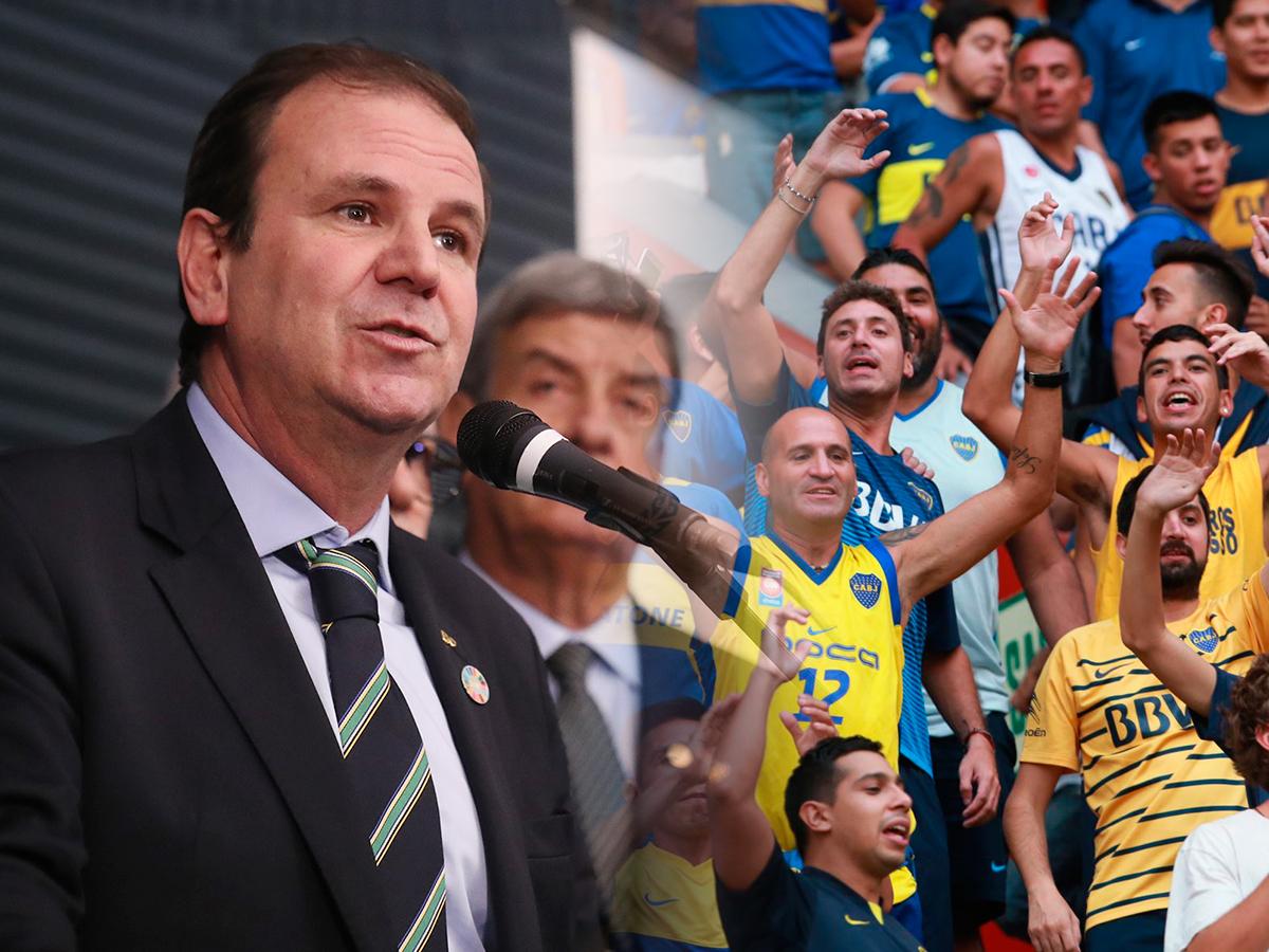 Copa Libertadores: “Van a salir tristes y derrotados”, advirtió el alcalde de Río de Janeiro