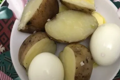 Cómo es la sorprendente dieta de papa y huevo con la que se pierde peso