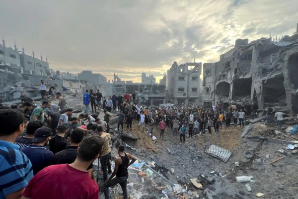 Guerra Israel-Hamas: ataque aéreo sobre un campo de refugiados