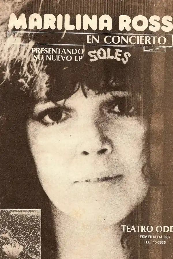 DE MANO. Esta es la portada del programa de mano del espectáculo en el que presentó Soles, aún prohibida.