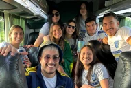 De Tucumán a Río de Janeiro: viajaron 52 horas para poder alentar a Boca en la final de la Libertadores