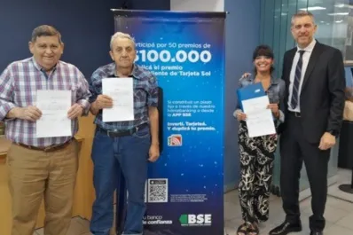 El Banco Santiago del Estero realizó el sorteo de 50 premios de $ 100.000