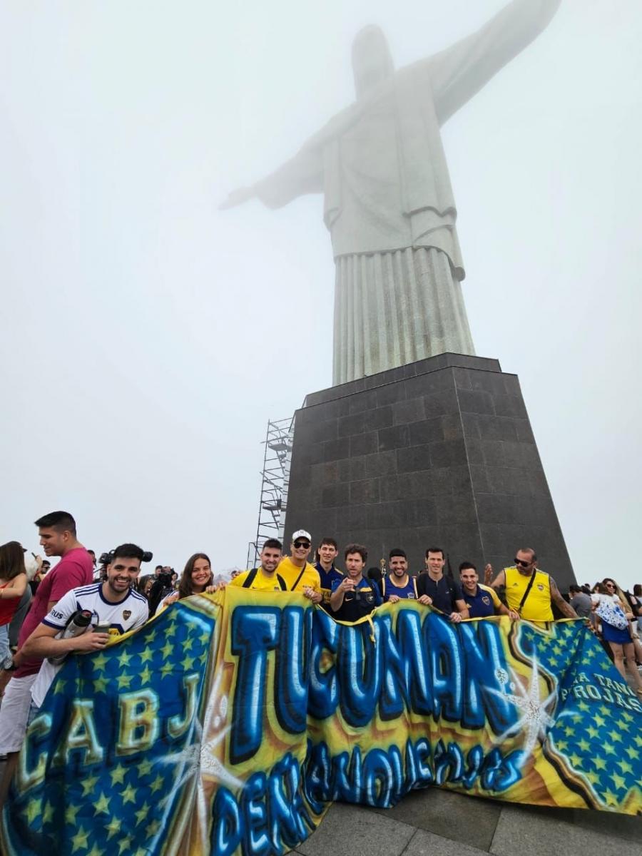De Tucumán a Río de Janeiro: viajaron 52 horas para poder alentar a Boca en la final de la Libertadores
