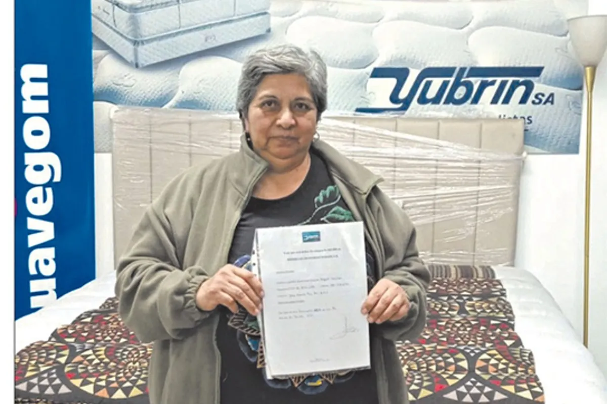 Números de la Suerte: Norma Raquel Sacaba ganó una orden de compra de $43.000 en Yubrin