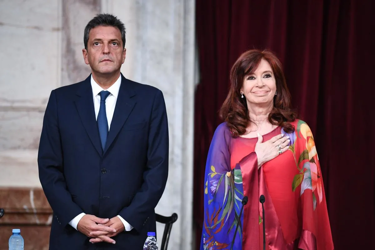 Sergio Massa y Cristina Fernández de Kirchner