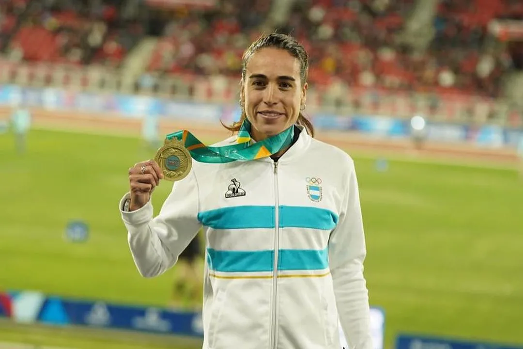 UN EJEMPLO. Belén Casetta se llevó la medalla de oro en 3000m con obstáculos.