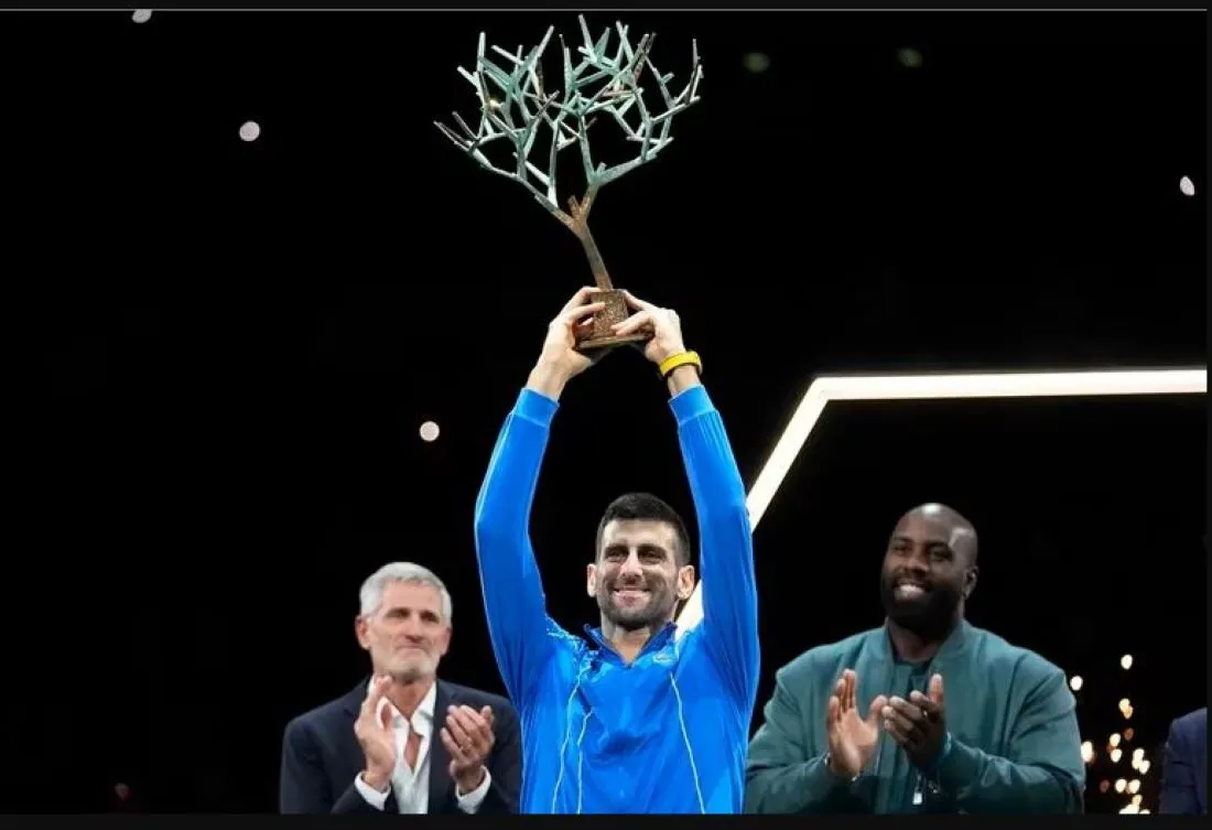 OTRO TROFEO MÁS. Djokovic ganó por séptima vez en París Bercy.