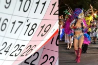 Feriados 2024: cuándo será el fin de semana extra largo por Carnaval