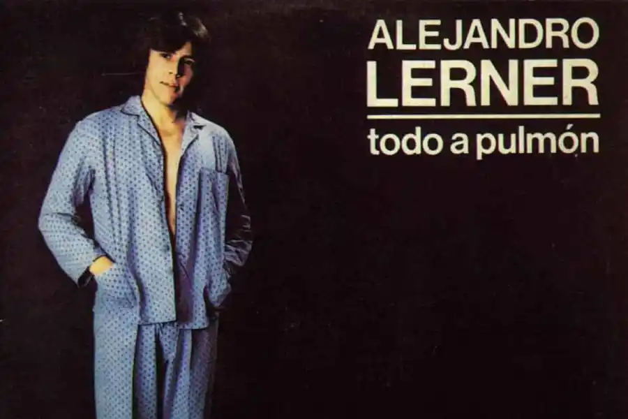 EN PIJAMA. Esta es la tapa de “Todo a pulmón”, en 1983.