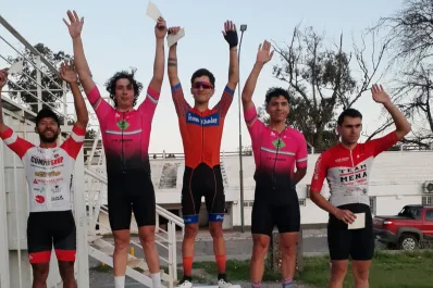 Ciclismo: el sur se quedó con el podio
