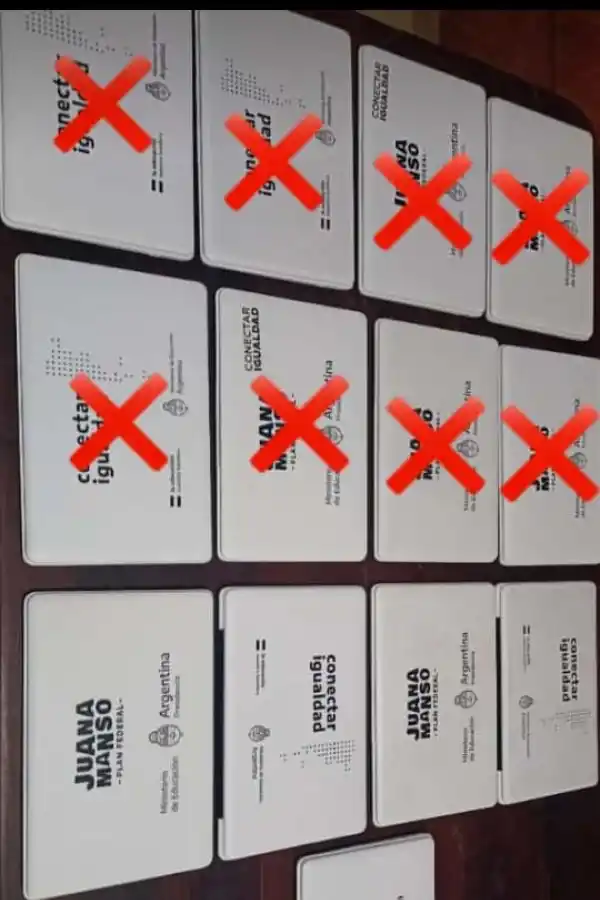 PLATA EN MANO. Una foto publicada tras una venta por $ 80.000.