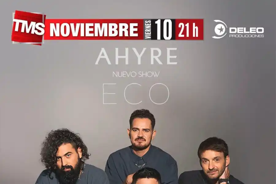 ¡Club LA GACETA te invita al show de AHYRE!