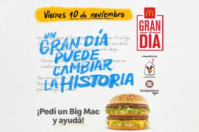 Hoy es el Gran Día en Tucumán: comprá un Big Mac y ayudá a miles de personas