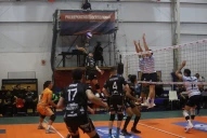 Monteros Voley no pudo con el campeón en su debut