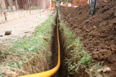Red de gas: campaña de seguridad para evitar daños por obras en la vía pública