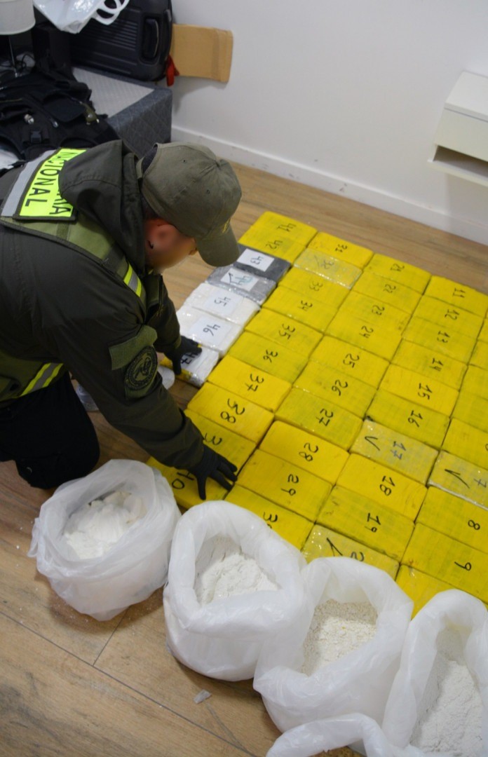 EN BUENOS AIRES. En un departamento encontraron 70 kilos de cocaína.