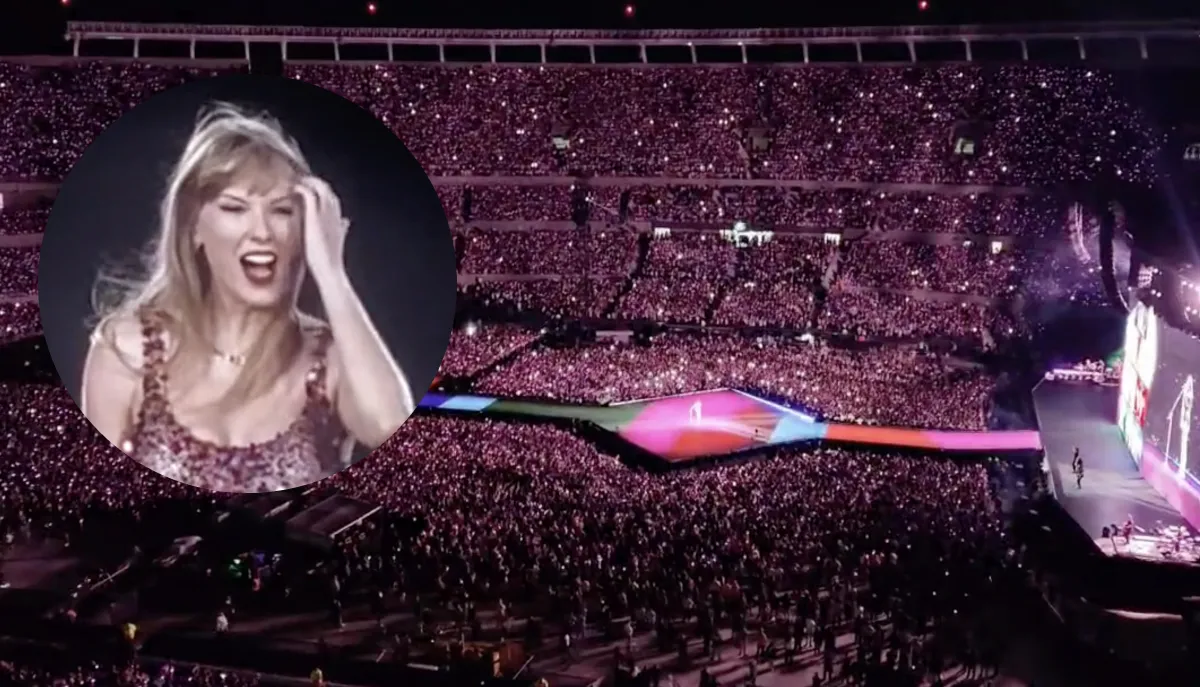 Taylor Swift se vio impactada por la euforia del público argentino