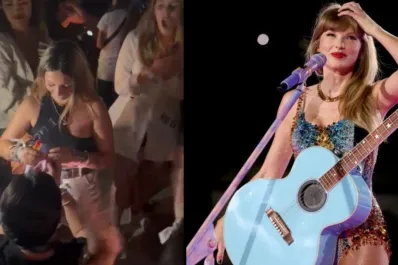 Video: las emocionantes propuestas de matrimonio en pleno show de Taylor Swift