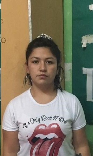 LA DETENIDA. Zulema Mercedes Soria tendría antecedentes.