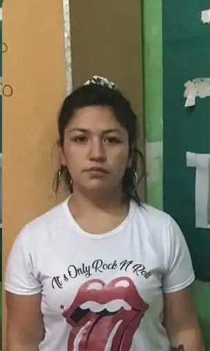 LA DETENIDA. Zulema Mercedes Soria tendría antecedentes.