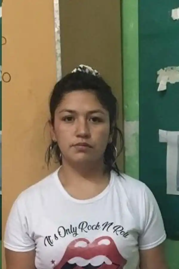 LA DETENIDA. Zulema Mercedes Soria tendría antecedentes.