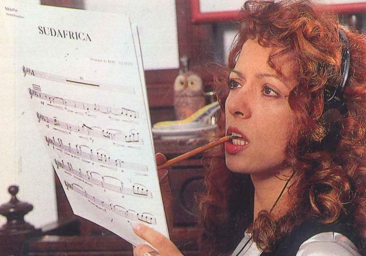 EN AQUELLOS TIEMPOS. Patricia, fotografiada para la prensa en 1993.