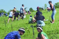 Drones y manos solidarias: 12.000 árboles y un nuevo bosque para Tucumán