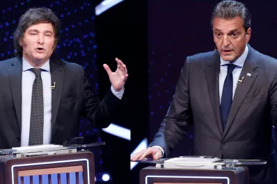 Debate presidencial: Massa y Milei cruzaron más chicanas que propuestas