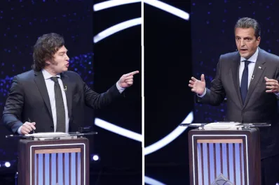 El debate del revés: Massa interpeló y Milei respondió