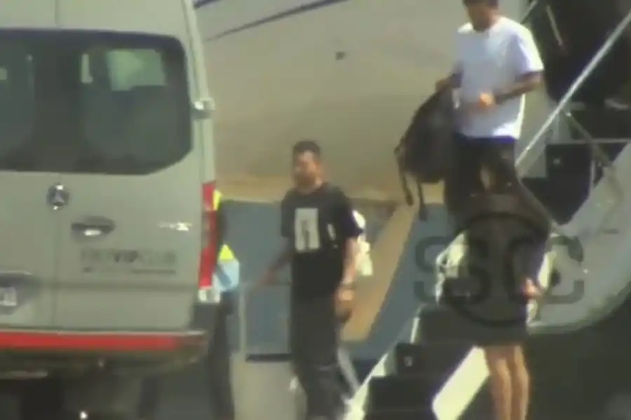 Messi llegó al país para jugar en la Selección Argentina por las Eliminatorias Sudamericanas