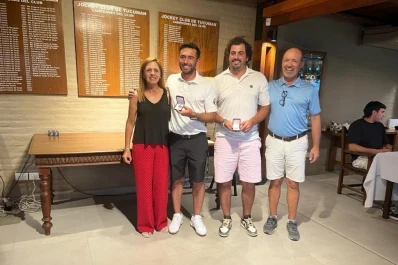 Golf: Malmierca y Caram di Santo, una dupla efectiva
