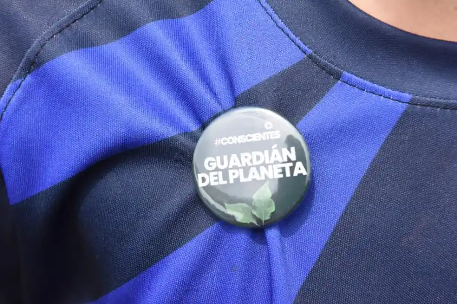 FELICES. Los más chiquitos se convirtieron en guardianes del planeta (y de sus árboles).  