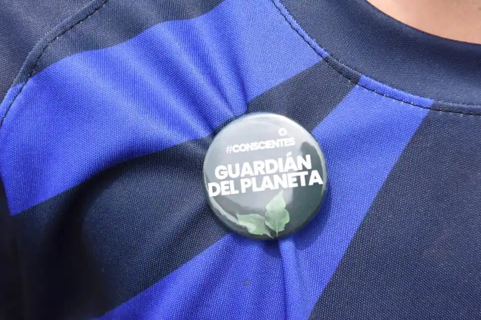 FELICES. Los más chiquitos se convirtieron en guardianes del planeta (y de sus árboles).  