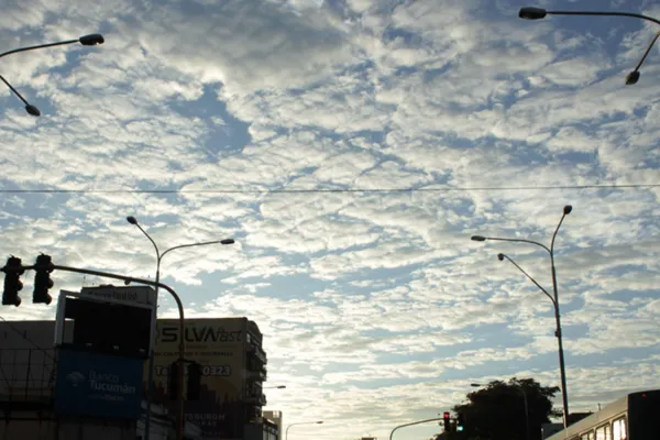 El cielo estará nublado y se pronostica una jornada cálida pero agradable para Tucumán