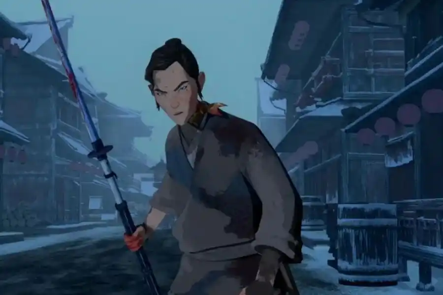 “SAMURÁI DE OJOS AZULES”. En este animé, una joven decide vengarse de su padre a pura violencia.