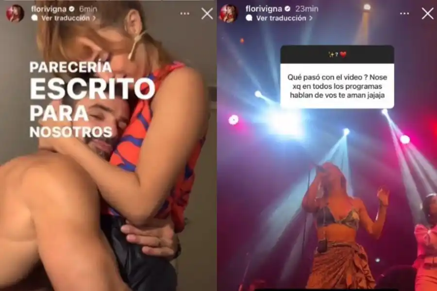 El descargo de Flor Vigna luego de su video subido de tono con Luciano Castro.