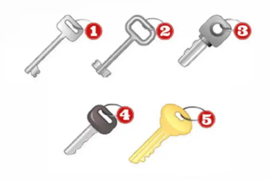 Test de personalidad: la llave que más te guste revelará si sos una persona que controla a los demás.