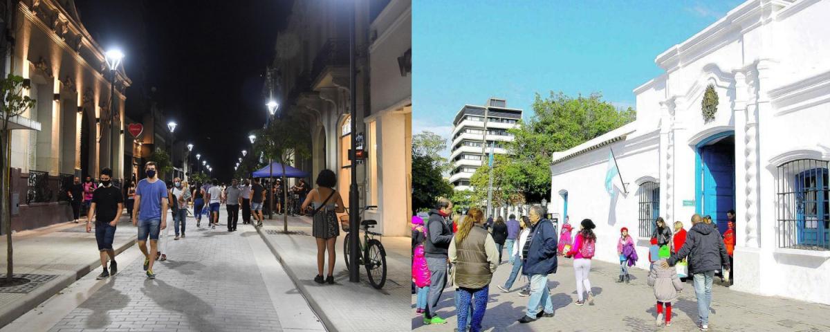 Las calles 25 de Mayo y Congreso de Tucumán entre las elegidas como las más atractivas de Tucumán.