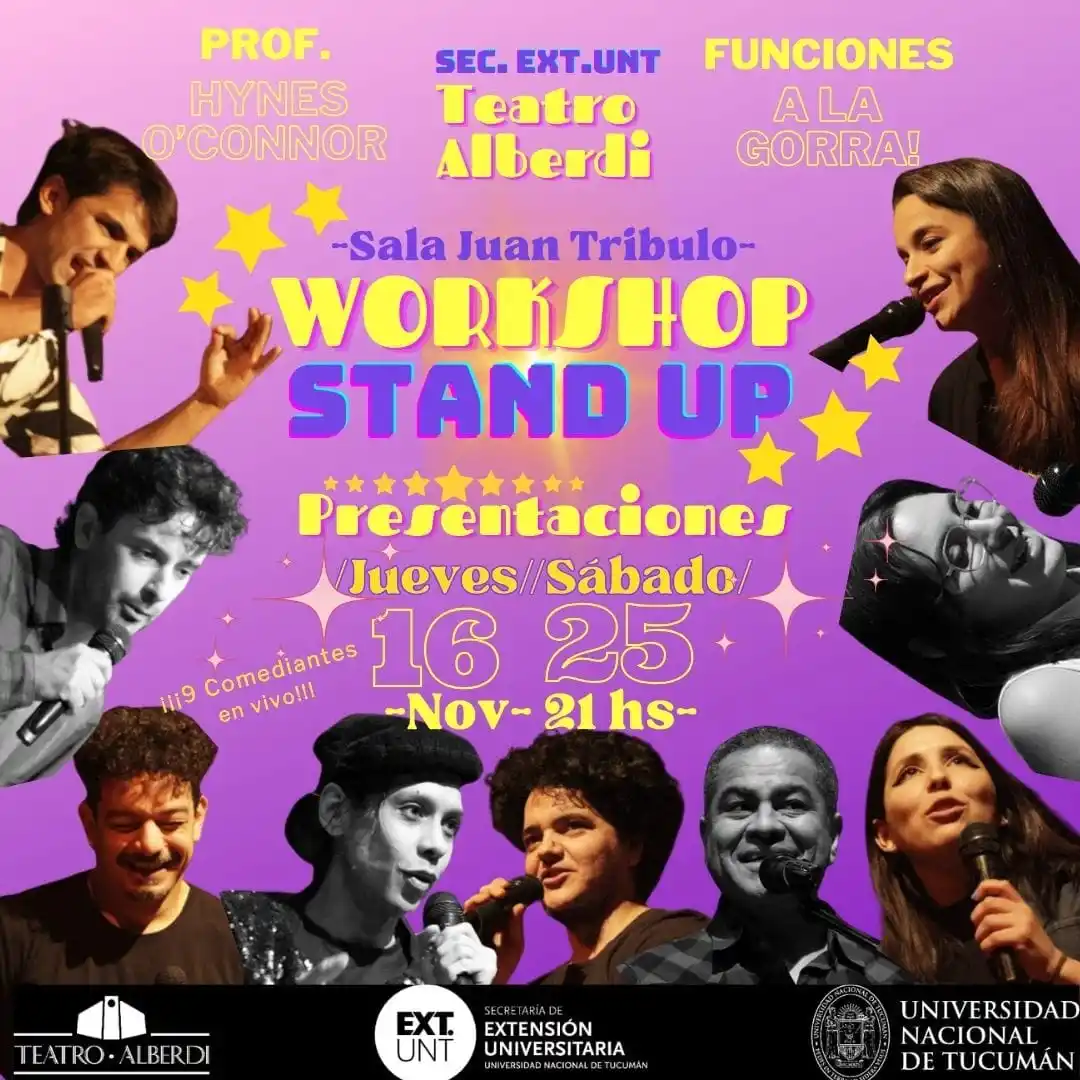El Stand Up sigue creciendo en Tucumán, ahora con una presentación a la gorra