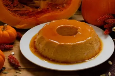 Cómo preparar un flan de calabaza rico en fibras e ideal para bajar de peso