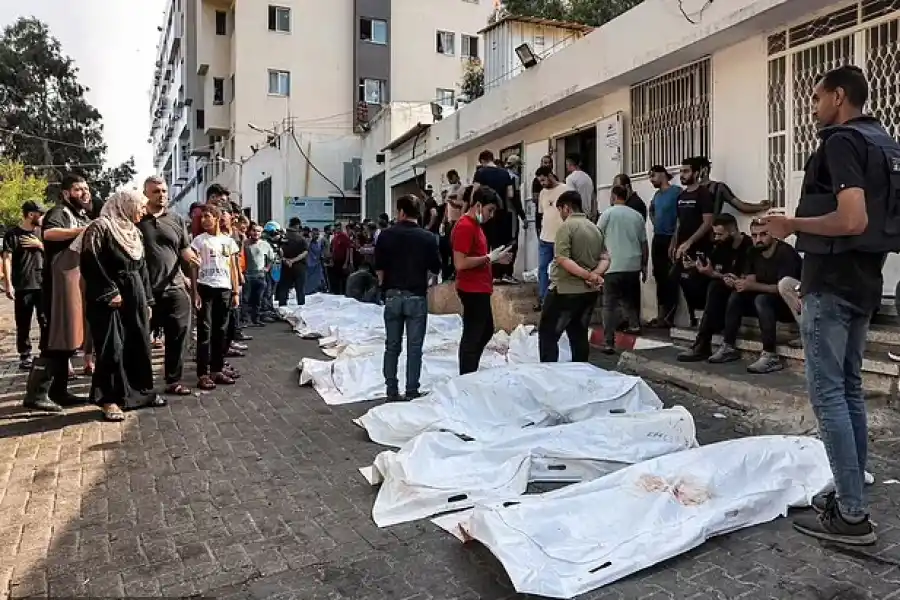 El ejército israelí tomó el control de Gaza