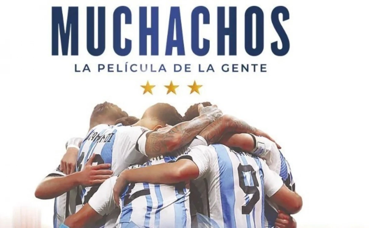 Se estrenará “Muchachos”, la película de la fiesta que protagonizaron los hinchas argentinos en el Mundial de Qatar